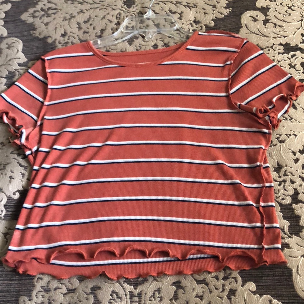 Stripped Crop top